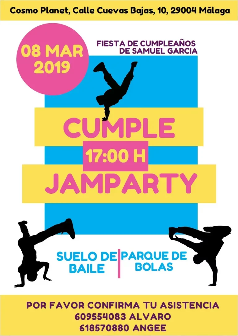Cumple JAM Party Samuel