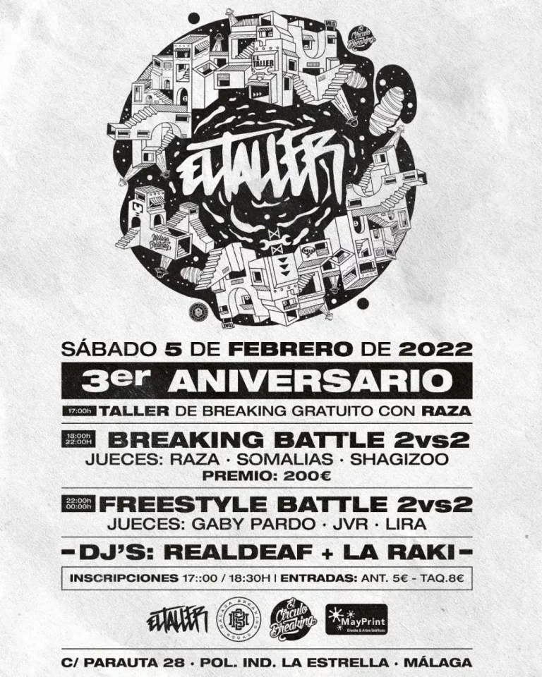 3er Aniversario el Taller