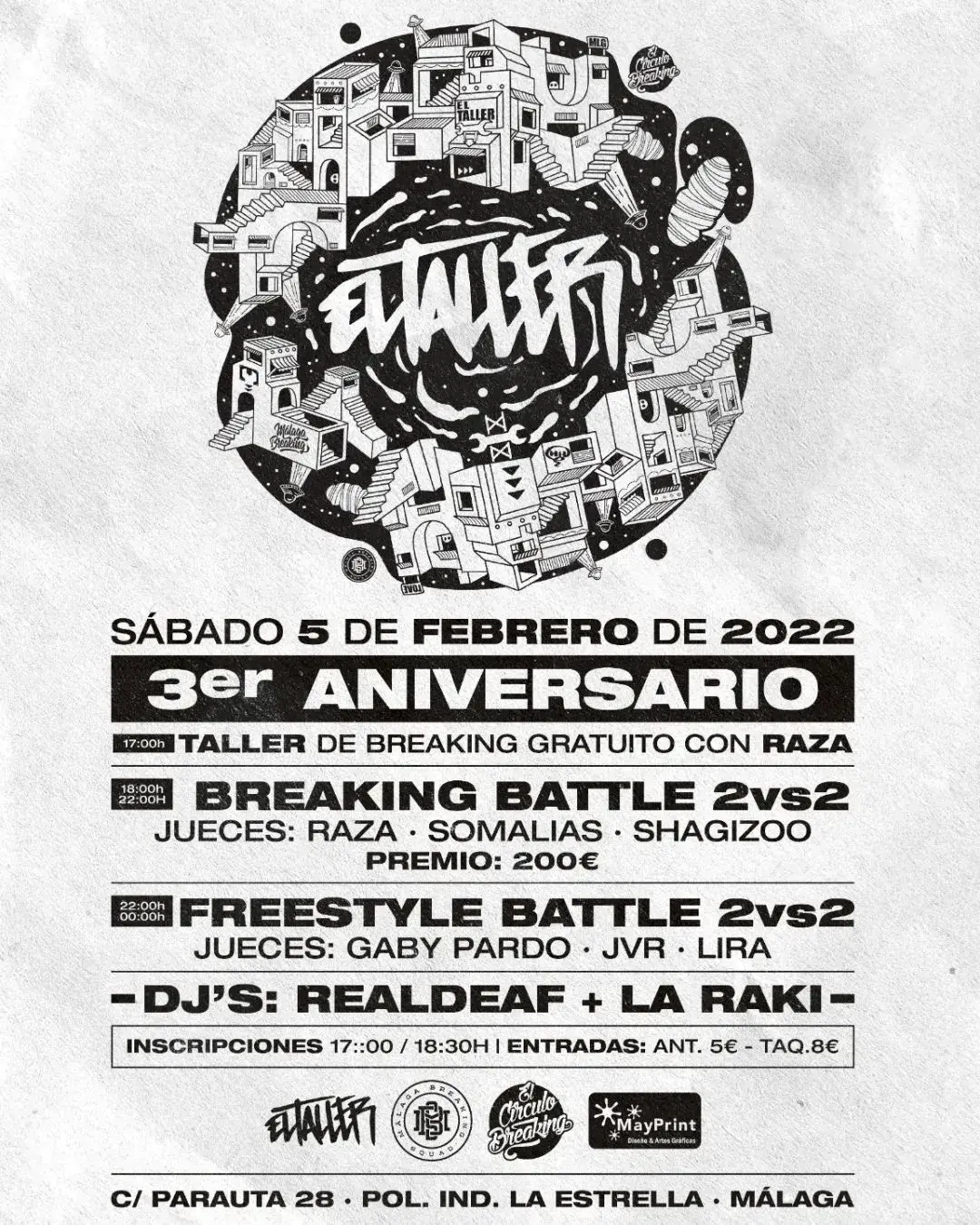 3er Aniversario el Taller