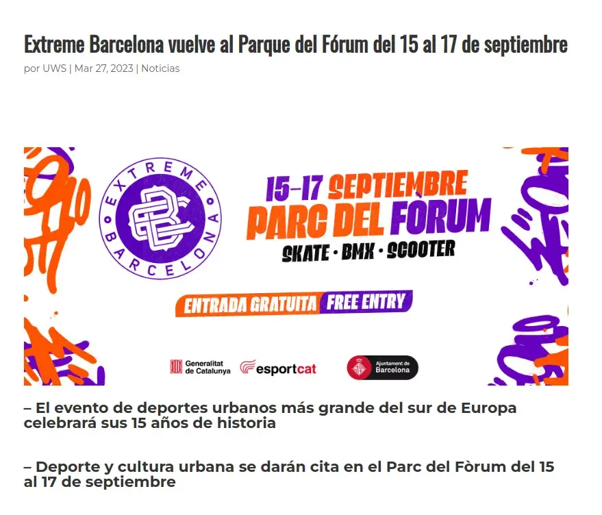 Campeonato de España Breaking FEBD Barcelona Extreme